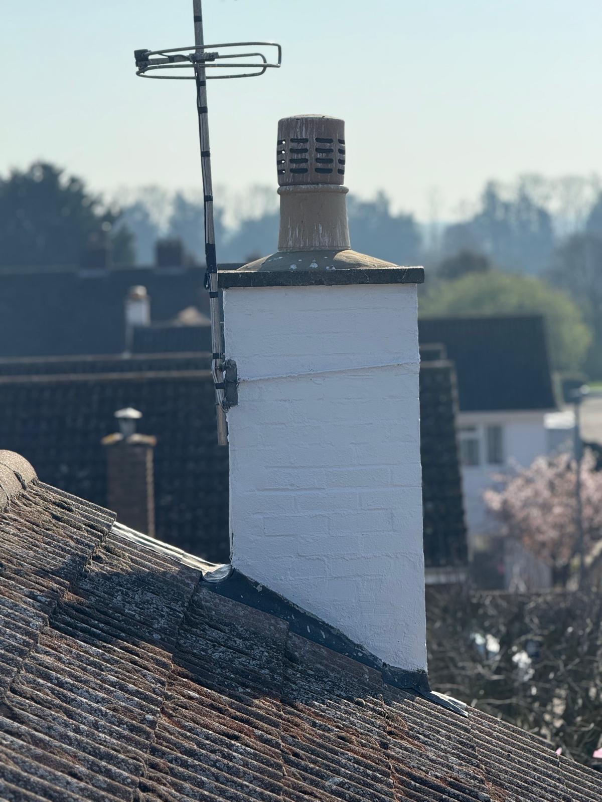 Chimney completed