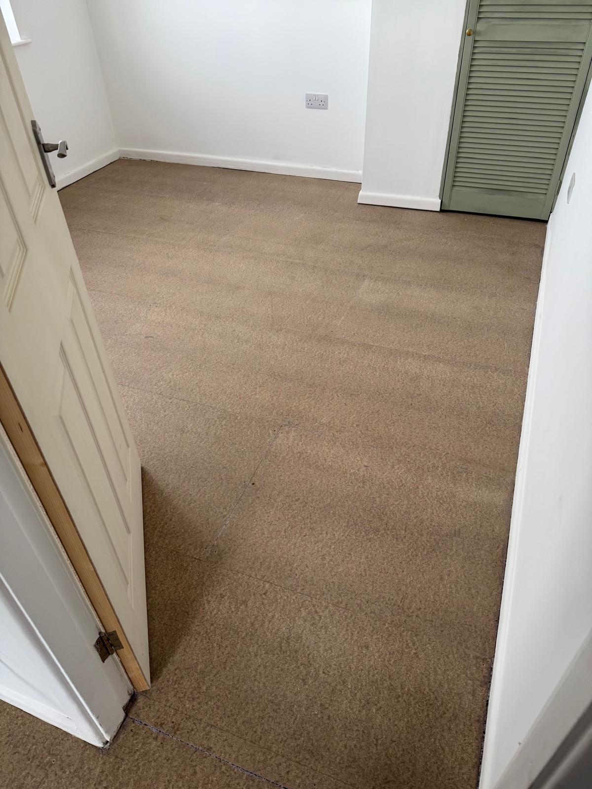 New carpet installed