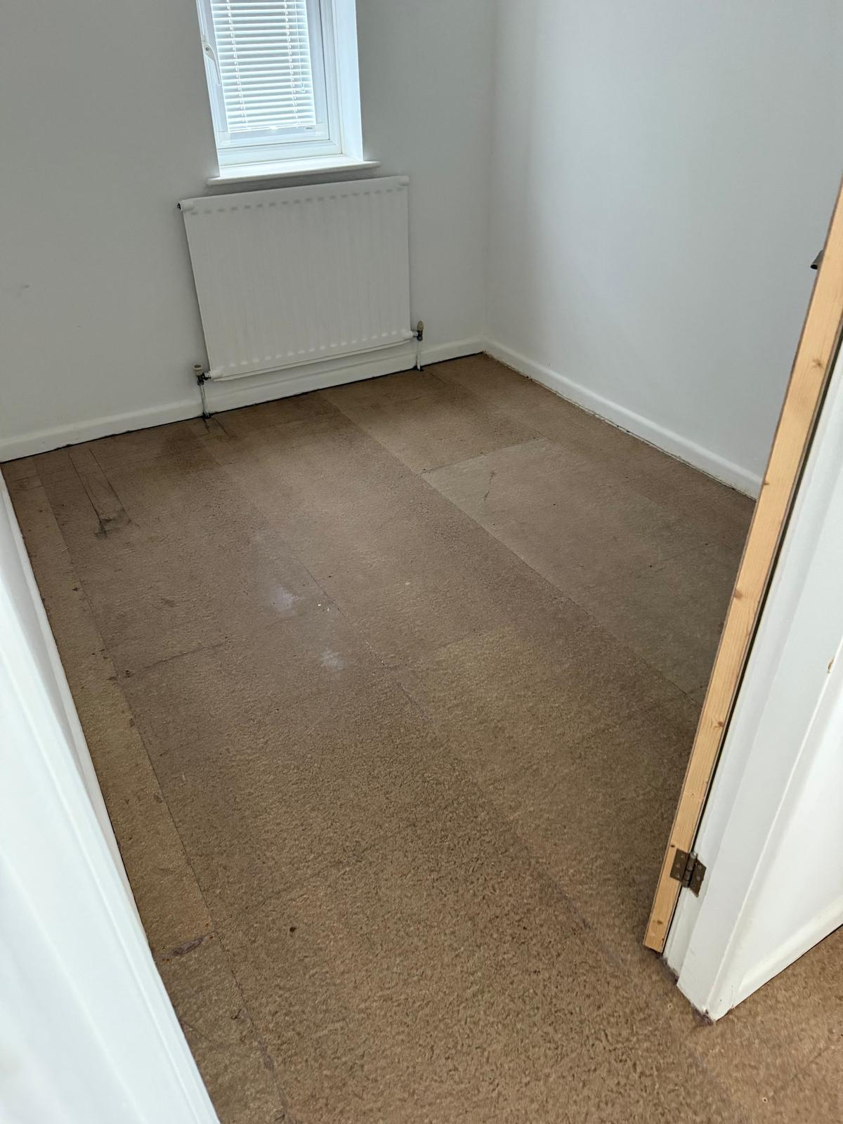 New carpet installed