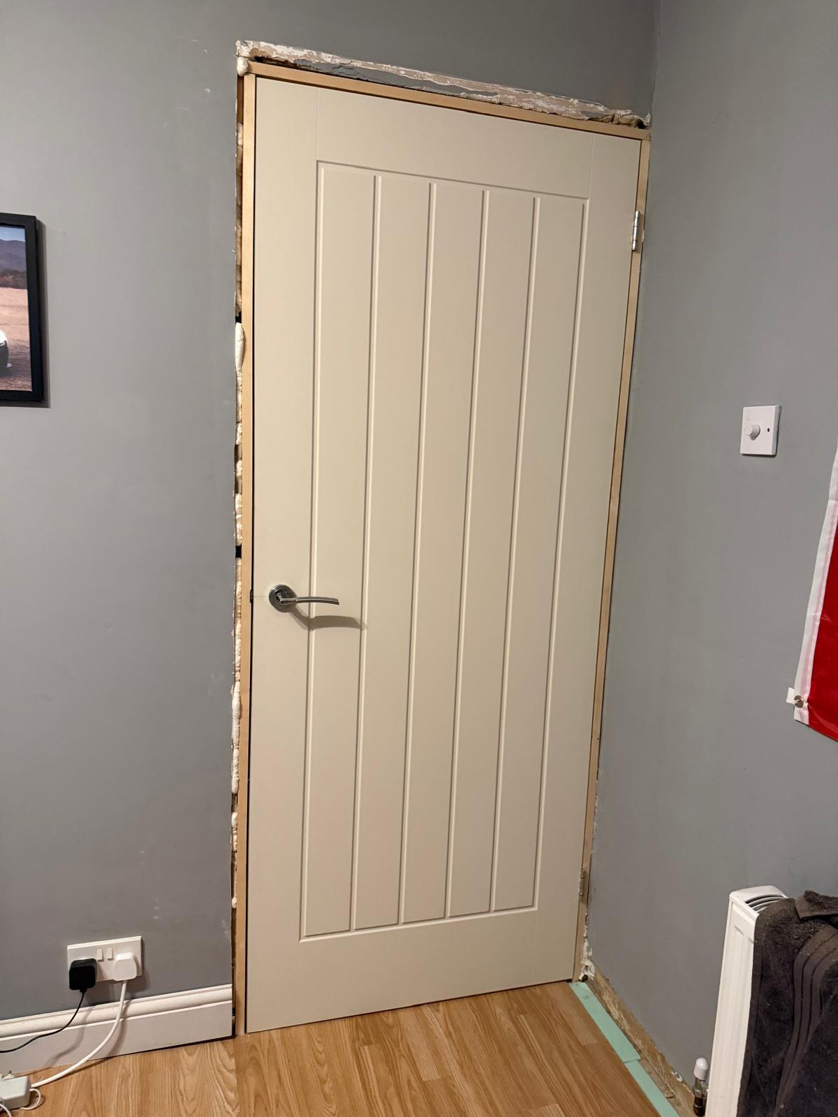 New internal door bedroom